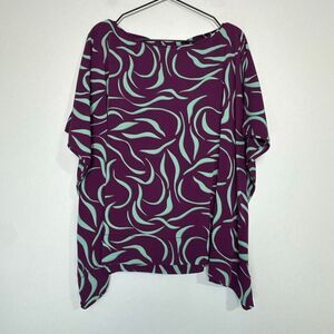 Diane Von Furstenburg The Hanky Silk Top M/L